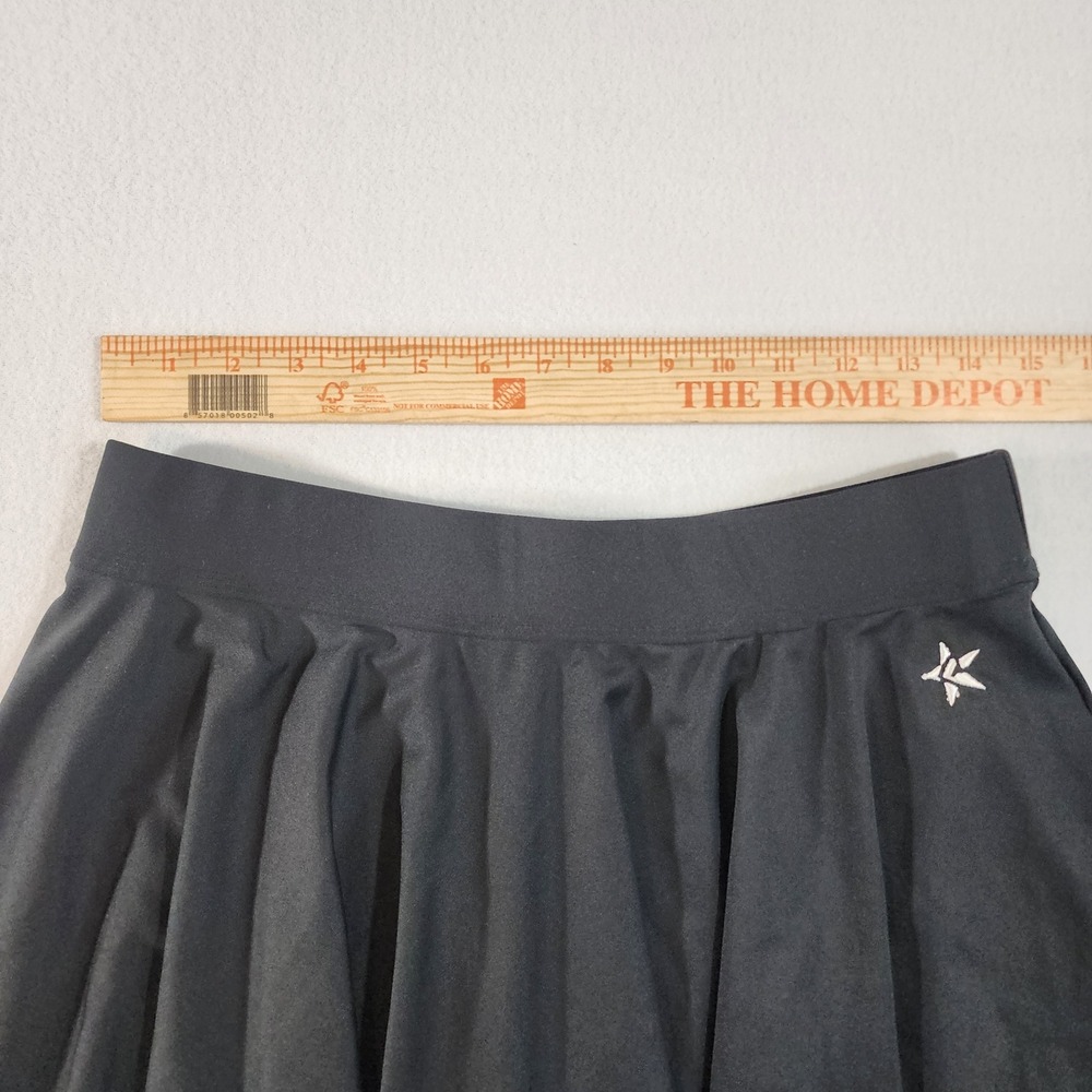 Rebel Athletic Black Pleated Cheer Skirt Adult XL U212 03D RR2136BK - Picture 7 of 9